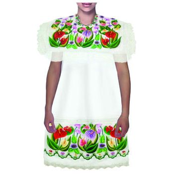 Molde h-58 terno anturios y margaritas                      -MO3101