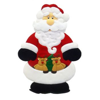 Molde n-602 figura santa con reno                           -MO4012