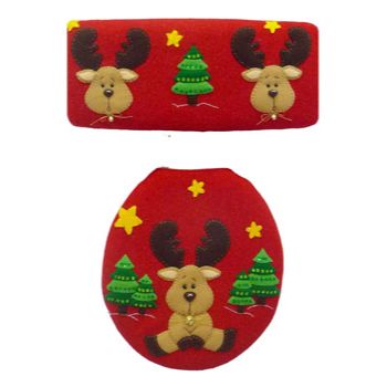 Molde n-604 juego de bano con reno                          -MO4014