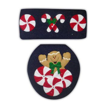 Molde n-605 juego de bano galletas con caramelos            -MO4015