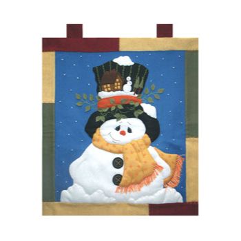 Molde n-614 estandarte muneco de nieve                      -MO4024