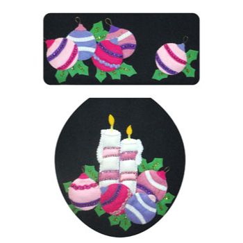 Molde n-618 juego de bano velas con esfera                  -MO4028