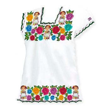 Molde huipil h-60 niã‘a mesticita                           -MO4068