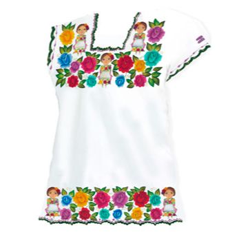 Molde huipil h-60 niã‘a mesticita                           -MO4068