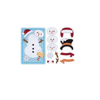 Molde n-728 juego didactico frosty-MO4106