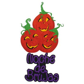 Molde w. 1632 adorno calabazas noche de brujas              -MW1231