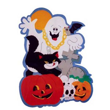 Molde w. 1743 fantasma con cadenas y gato                   -MW1335