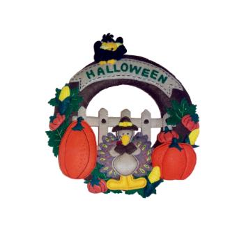 Molde w. 1767 corona halloween y guajolote                  -MW1359