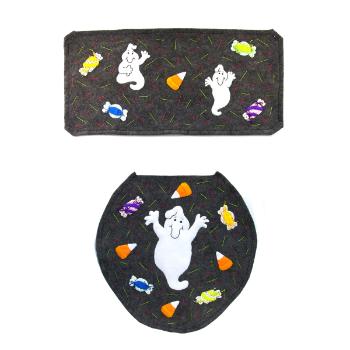 Molde w. 1794 juego de bano fantasma con dulces             -MW1386