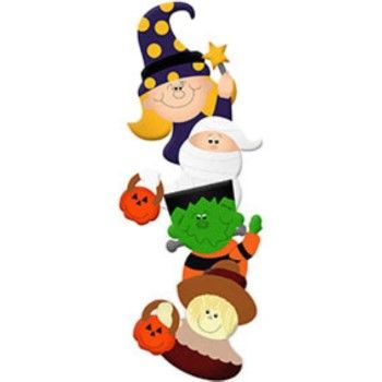 Molde w-1896 totem dulce o travesura                        -MW2103