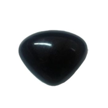 Nariz n-38 negro 25 mm triangular-NA0047
