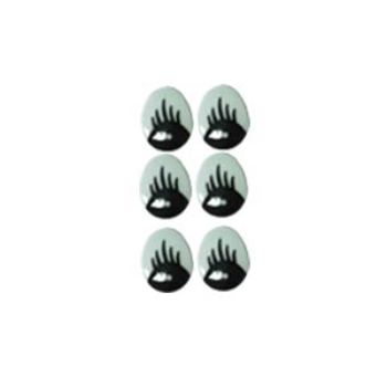 Ojo mica 199 blanco  1.7 cm-OI0015