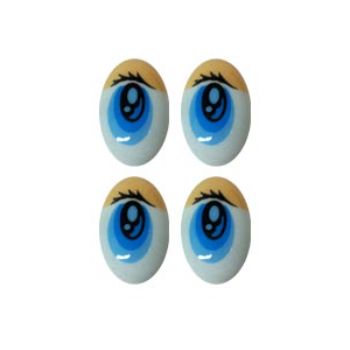 Ojo mica 329 azul  3.2 cm-OI0027