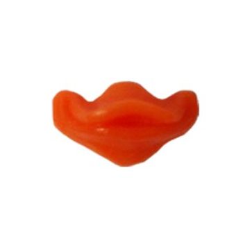 Pico plano no.4 naranja 100 piezas  4.5 cm-PC0003