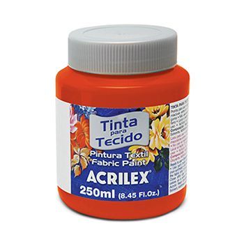Pintura acrilex 4125 583 rojo tomate 250 ml-PI0091