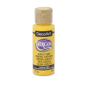 Pintura americana da010 amarillo de cadmio 59 ml.-PI0189