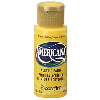Pintura americana da201 amarillo primario 59 ml.-PI0342