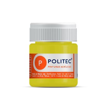 Politec 307 limon hanza 30 ml. pintura acrilica-PI0717
