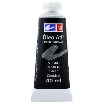 Oleo atl 40 ml 225 negro marfil -PI0814