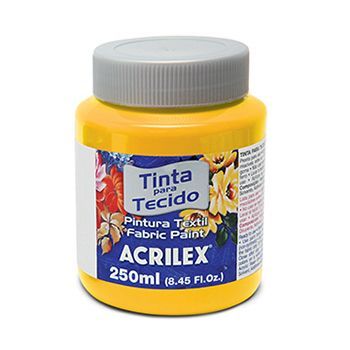 Pintura acrilex 4125 505 amarillo oro 250 ml-PI0867