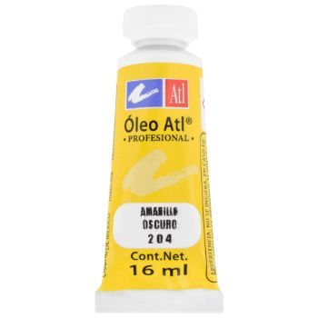 Oleo atl 16 ml 204 amarillo oscuro -PI1042
