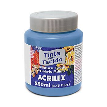 Pintura para tela acrilex 4125 560 azul caribe 250 ml-PI1107
