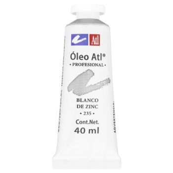 Oleo atl 40 ml 235 blanco de zinc -PI2213