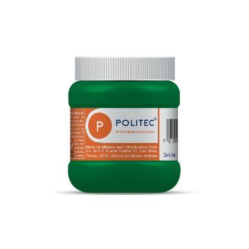 Politec 312 verde claro 250 ml. pintura acrilica-PI2234