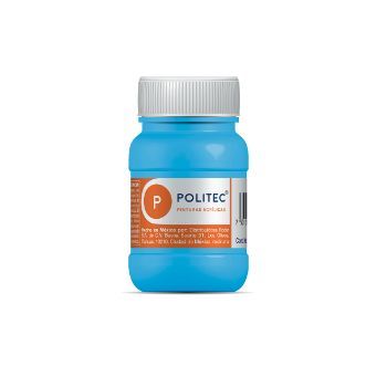 Politec 316 azul pastel 100 ml pintura acrilica-PI5814