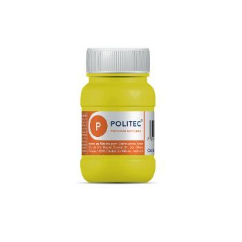 Politec 307 limon hanza 100 ml pintura acrilica-PI6853