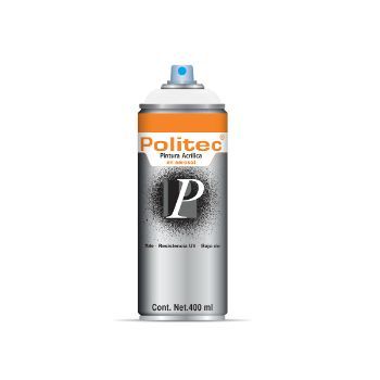Aerosol politec blanco de titaneo 400 ml #301-PI7061