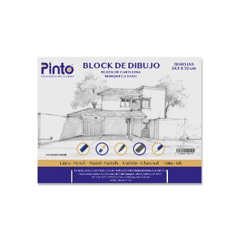 Block marquilla pinto 20 hojas 24.5 x 32 cm 54 kg-PI7095