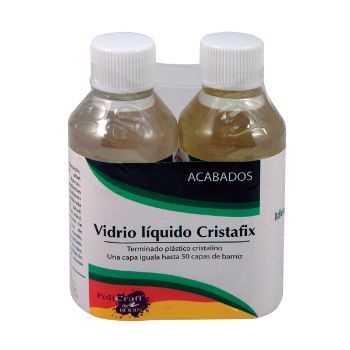Vidrio liquido cristafix 230 ml juego resina 905-PI7188