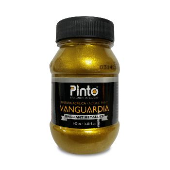 Pintura acrilica pinto 524 oro rico vanguardia 100 ml-PI7214