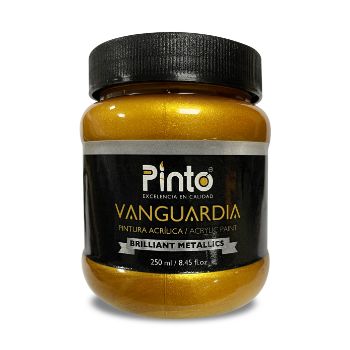 Pintura acrilica pinto 521 oro imperial vanguardia 250 ml-PI7219