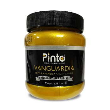 Pintura acrilica pinto 523 oro real vanguardia 250 ml-PI7220