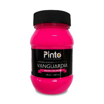 Pintura acrilica pinto 503 rosa neon vanguardia 100 ml-PI7488
