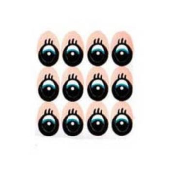 Planilla 28-g ojo azul 208 pzas. 4 x 6 mm-PL0148