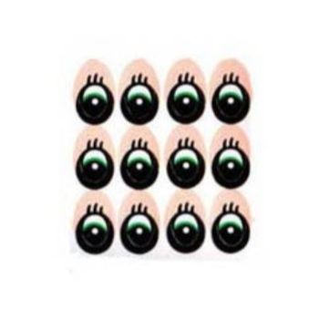 Planilla 28-g ojo verde 208 pzas. 4 x 6 mm-PL0149