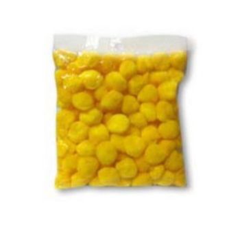 Pom pom 19 mm girasol 100 pzas.-PO0005