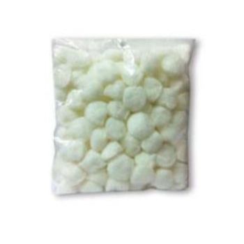 Pom pom 19 mm blanco 100 pzas.-PO0006