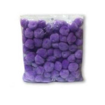 Pom pom 19 mm lila 100 pzas.-PO0014