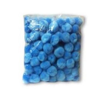 Pom pom 19 mm azul cielo 100 pzas.-PO0016