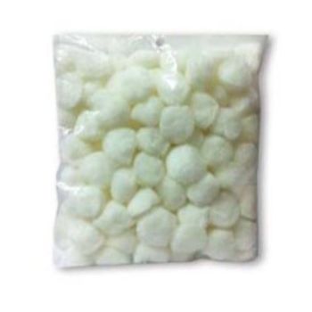 Pom pom 25 mm blanco 100 pzas.-PO0019