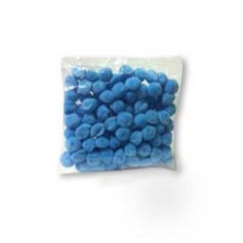 Pom pom 10 mm azul cielo 100 pzas.-PO0052