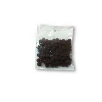Pom pom 5 mm cafe 100 pzas.-PO0083