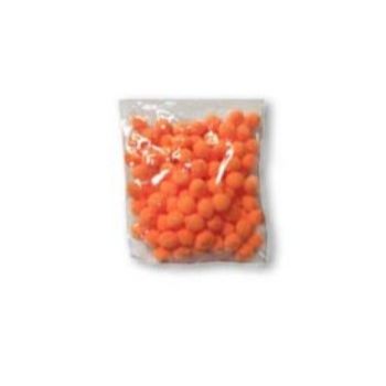 Pom pom 5 mm carne 100 pzas.-PO0087