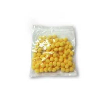 Pom pom 7 mm canario 100 pzas.-PO0121