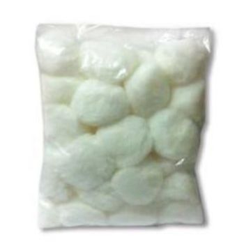 Pom pom 50 mm blanco 30 pzas.-PO0171