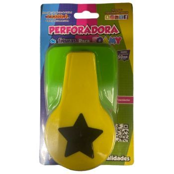 Perforadora para foamy  estrella  50 mm-PR0039